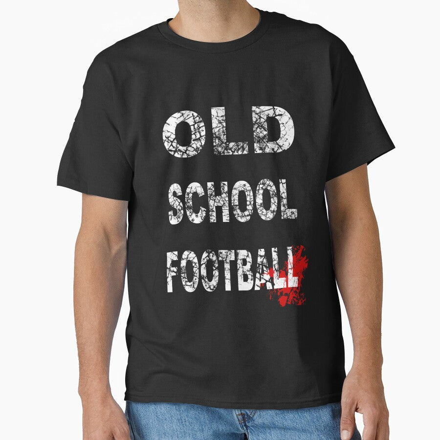 Old School Football by mrtraz T-Shirts, Hoodie, Sweatshirt | BlankRebels.com (Image 1)