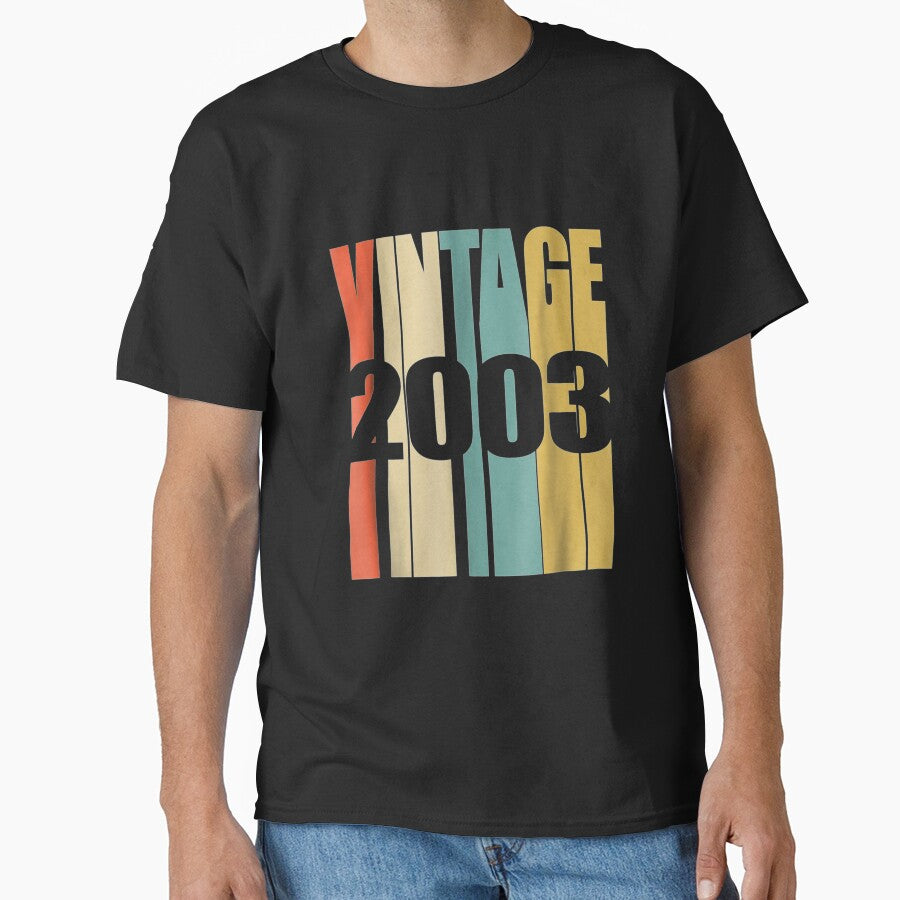 Retro Vintage 2003 16 yrs old Bday 16th Birthday by DailonisDumpji T-Shirts, Hoodie, Sweatshirt | BlankRebels.com (Image 1)