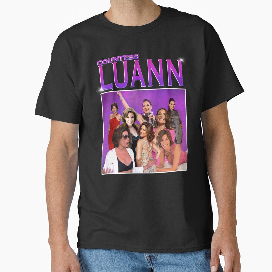 Countess Luann - Retro Design by ConanDoodles T-Shirts, Hoodie, Sweatshirt | BlankRebels.com (Image 1)