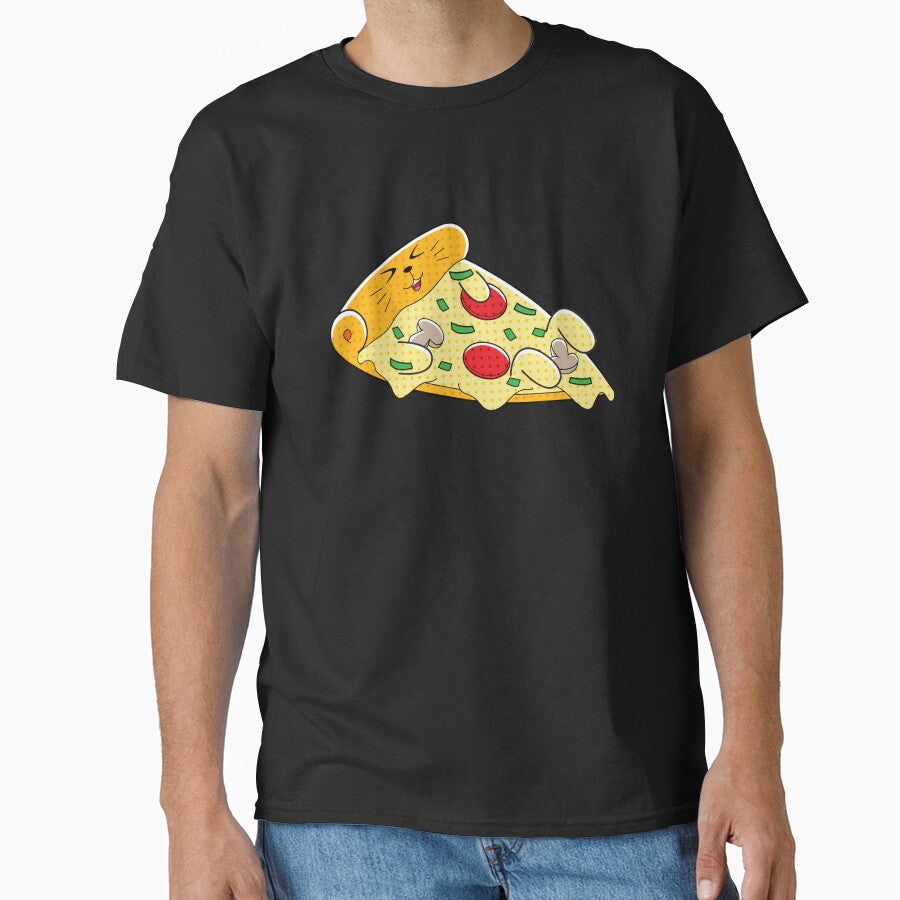 Yummy Kawaii Cat Pizza T-Shirts, Hoodie, Sweatshirt