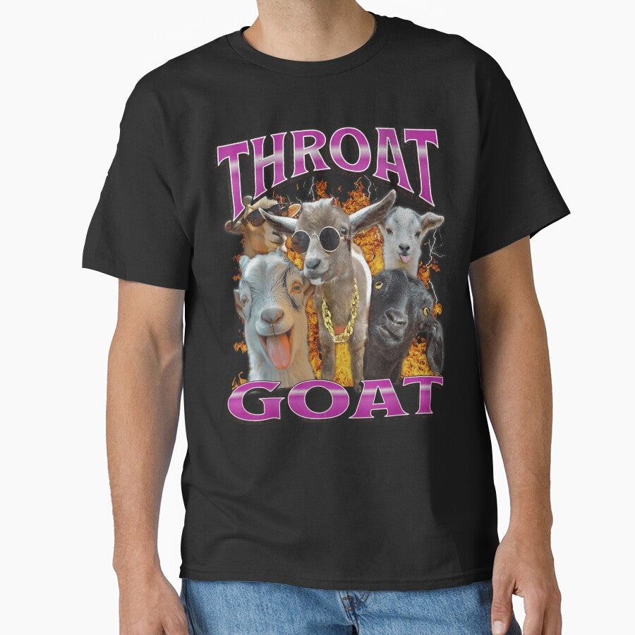 Throat Goat Funny Offensive Adult Humor by NikolayVolkov6 T-Shirts, Hoodie, Sweatshirt | BlankRebels.com (Image 1)