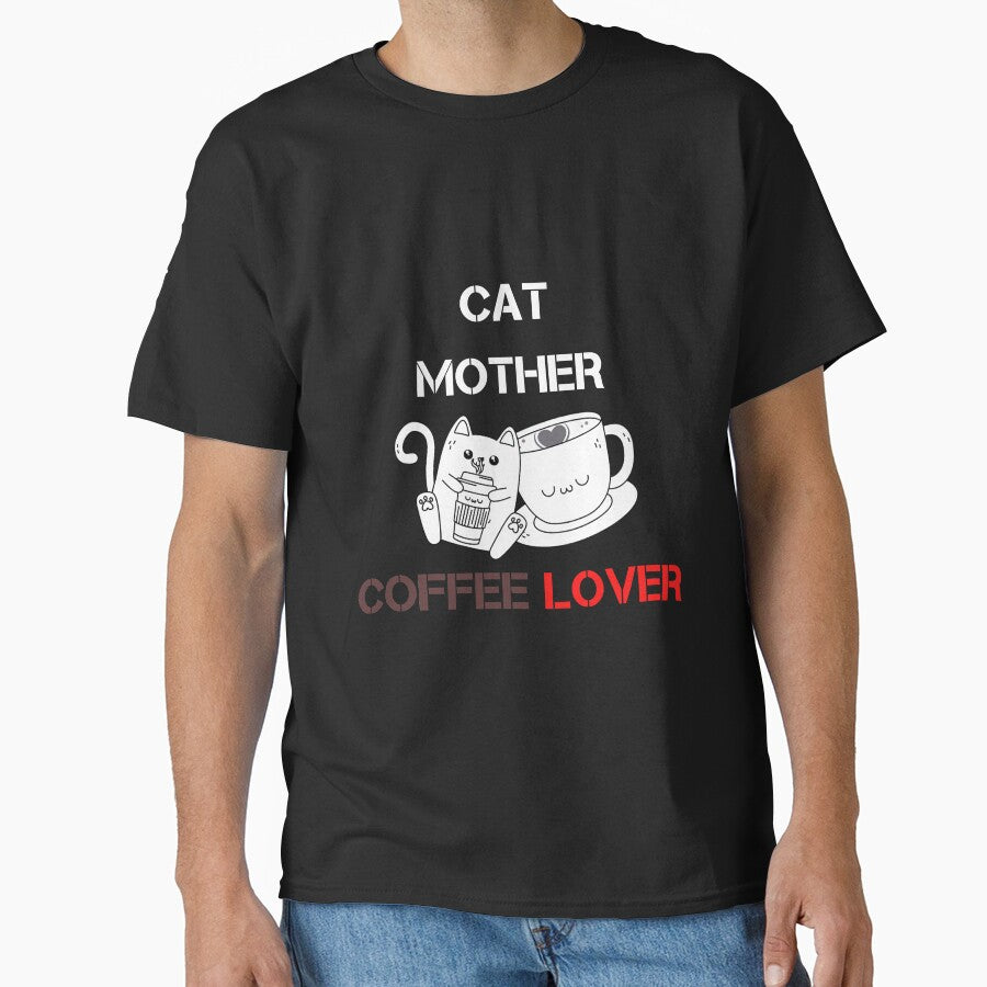 Cat mother coffee lover by kocakashop T-Shirts, Hoodie, Sweatshirt | BlankRebels.com (Image 1)