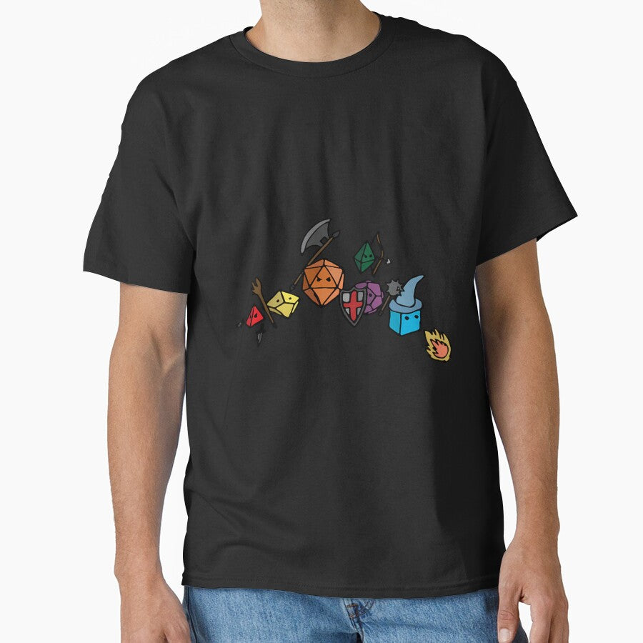 Dice Party Sketch Version by GLENMCBRIDE T-Shirts, Hoodie, Sweatshirt | BlankRebels.com (Image 1)