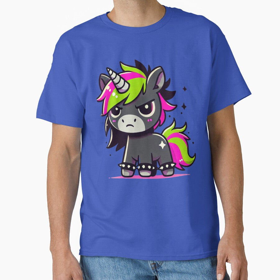 "Midnight Rider" - The Emo Unicorn by 3DAF T-Shirts, Hoodie, Sweatshirt | BlankRebels.com (Image 1)
