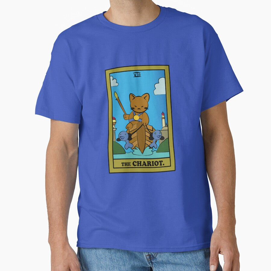 TAROT CARDS | THE CHARIOT. | CAT by FalconLifeStore T-Shirts, Hoodie, Sweatshirt | BlankRebels.com (Image 1)