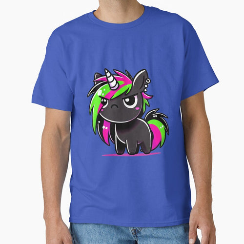 "Meh" - The Emo Unicorn by 3DAF T-Shirts, Hoodie, Sweatshirt | BlankRebels.com (Image 1)