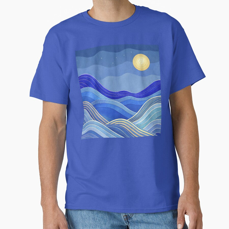 Sage & Clay Boho Mountain Landscape - Digital Art. by LuxeBuzz