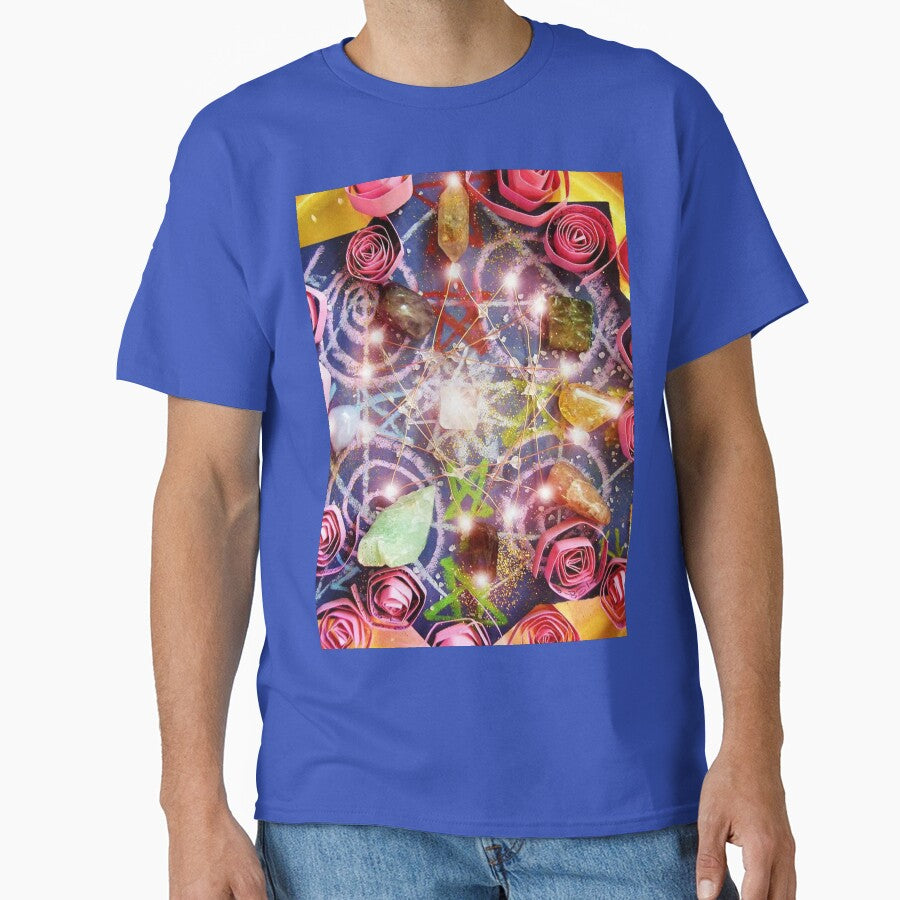Reiki Crystal Healing Grid by Maja Larson T-Shirts, Hoodie, Sweatshirt | BlankRebels.com (Image 1)