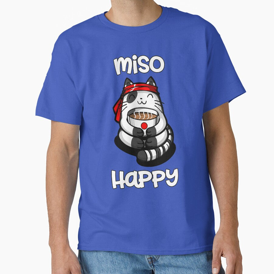 Miso Happy Cat Sushi by underheaven T-Shirts, Hoodie, Sweatshirt | BlankRebels.com (Image 1)