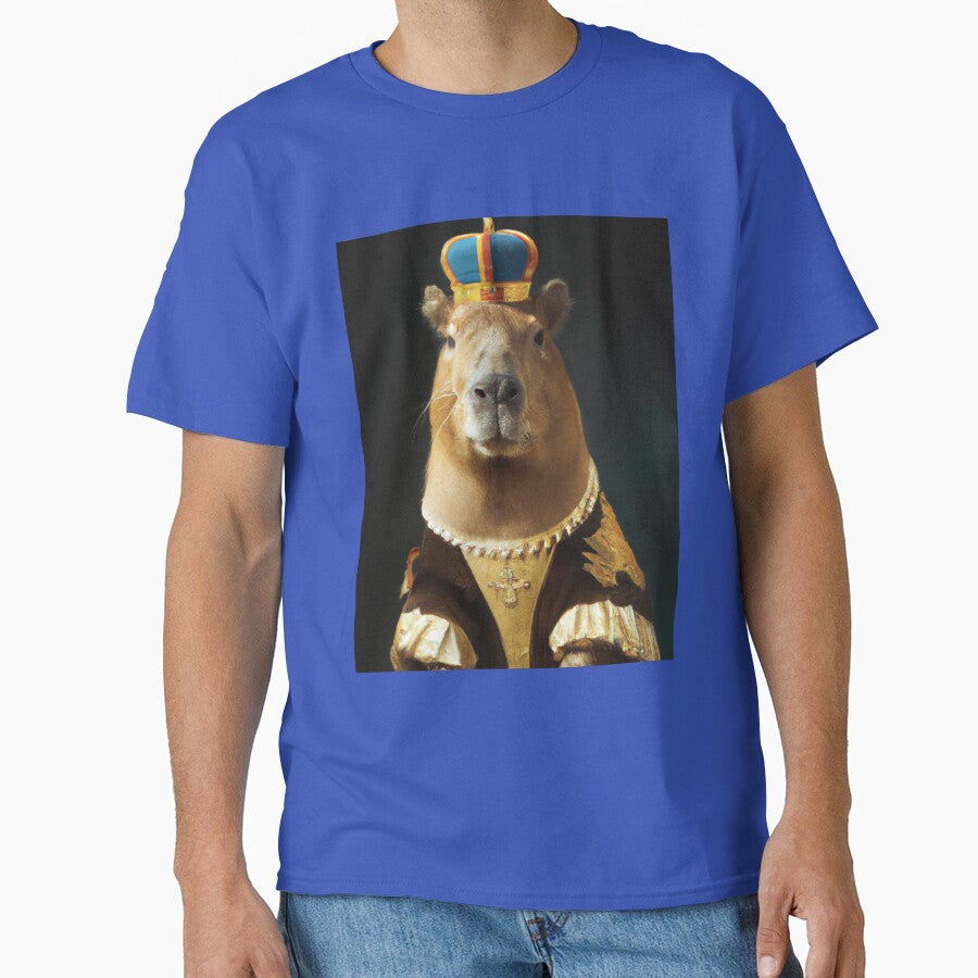 Capybara Crown by CaseOfDesign T-Shirts, Hoodie, Sweatshirt | BlankRebels.com (Image 1)