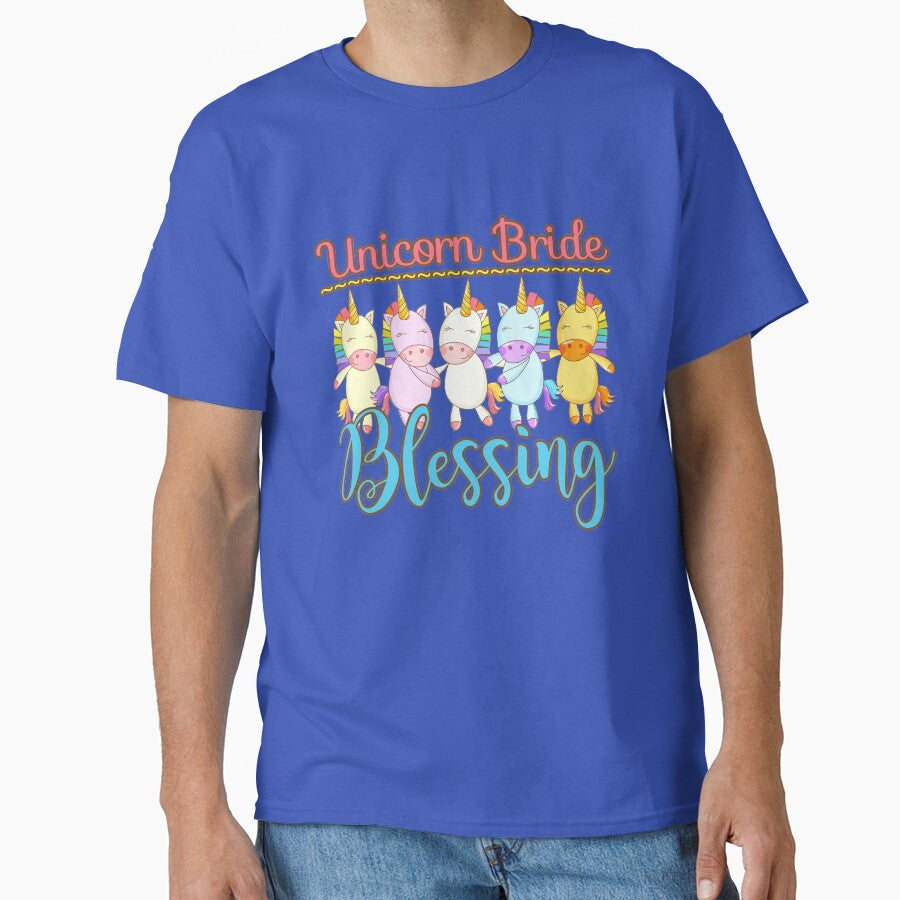 Unicorn Bride Blessing Bachelorette Party by jaygo T-Shirts, Hoodie, Sweatshirt | BlankRebels.com (Image 1)