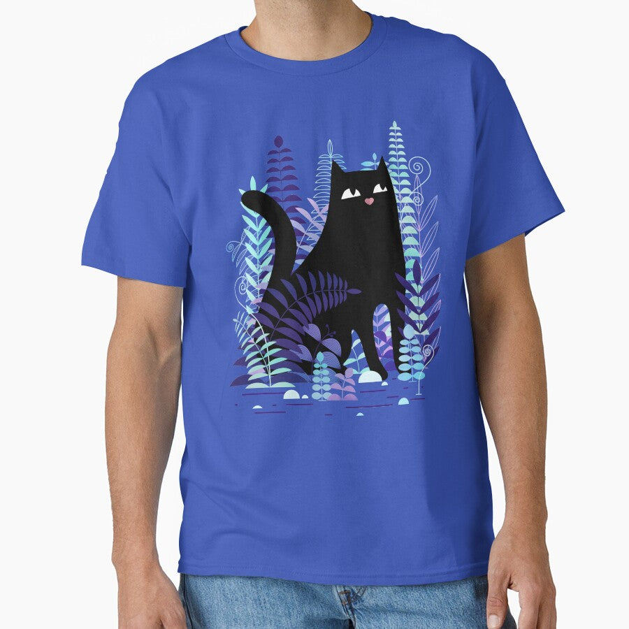 The Ferns (Black Cat Version) by littleclyde T-Shirts, Hoodie, Sweatshirt | BlankRebels.com (Image 1)