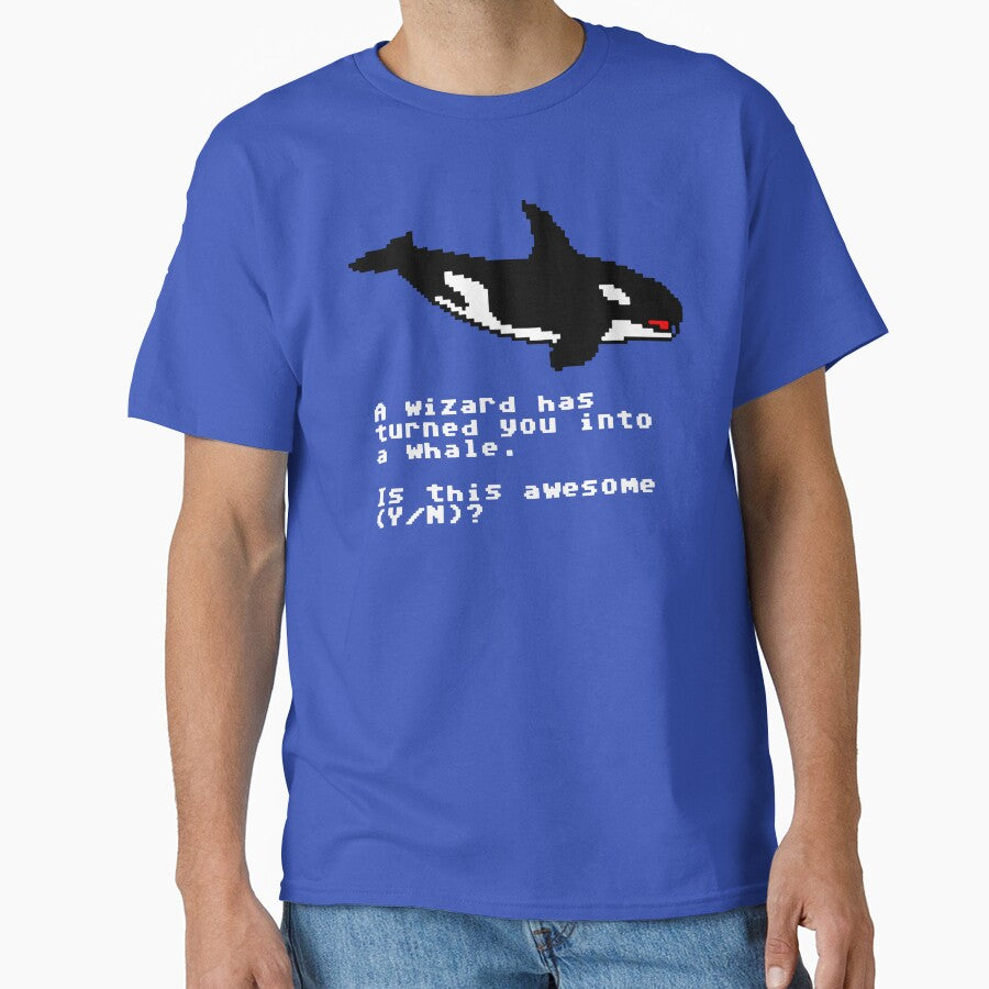 Roy's 'Whale Wizard' T-Shirt IT Crowd by GreyAreaFilms