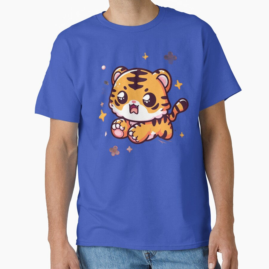 kawaii tiger by Animalia- T-Shirts, Hoodie, Sweatshirt | BlankRebels.com (Image 1)