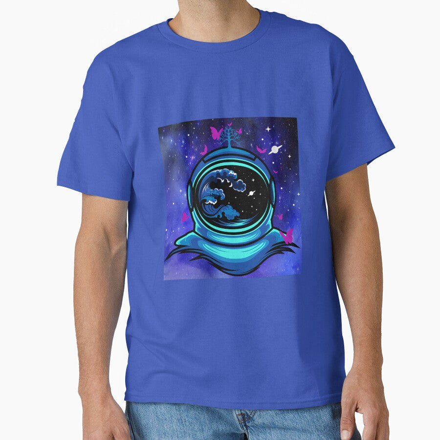 Astronaut and butterflies by toastygoat T-Shirts, Hoodie, Sweatshirt | BlankRebels.com (Image 1)