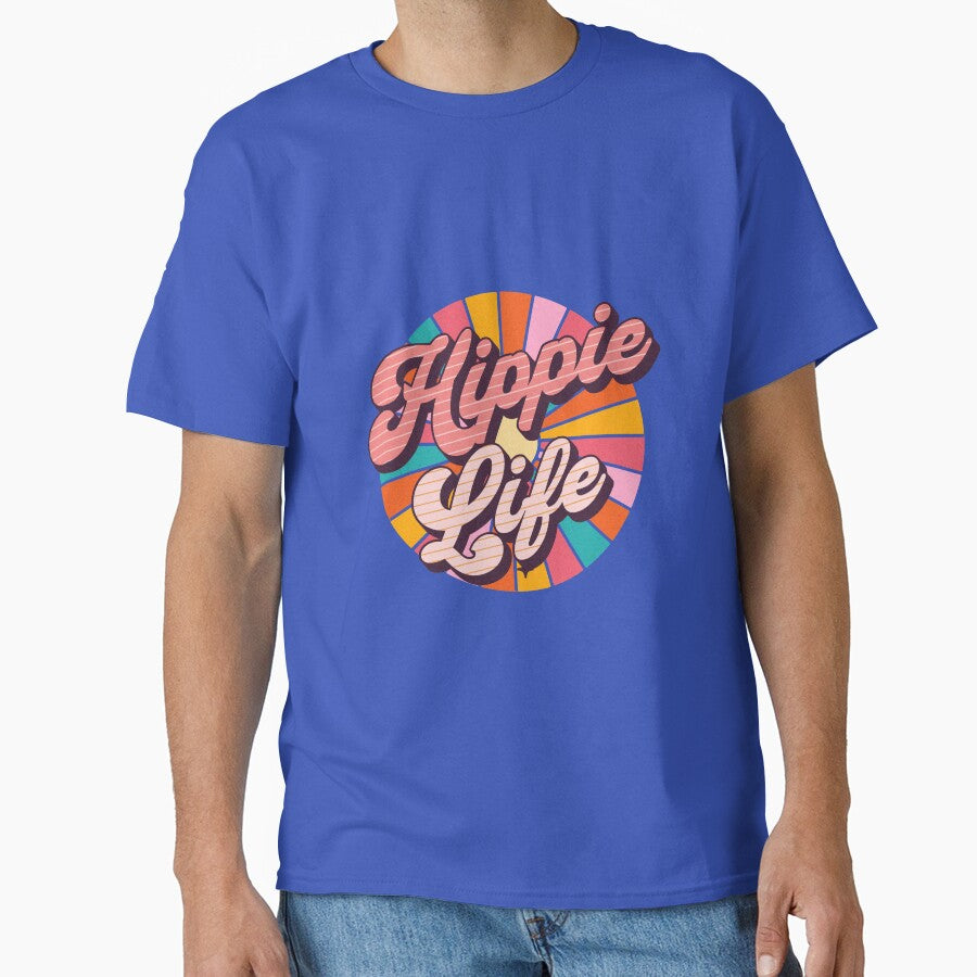 Hippie Life - Nice Christmas Gift Idea For Real Hippies by AlanPhotoArt T-Shirts, Hoodie, Sweatshirt (Image 1)