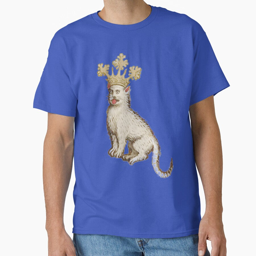 Medieval Heraldic Cat by TheWitchsWolf T-Shirts, Hoodie, Sweatshirt | BlankRebels.com (Image 1)