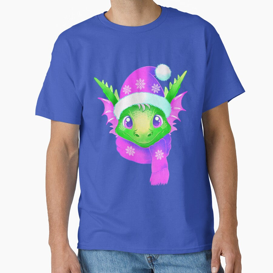 Christmas green dragon by AngeMNunez T-Shirts, Hoodie, Sweatshirt | BlankRebels.com (Image 1)