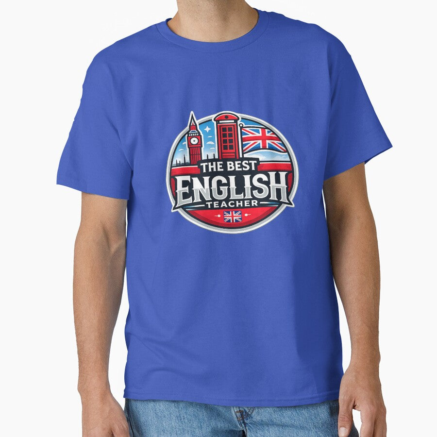 The Best English Teacher Ever | Funny Teacher Appreciation Gift Design by Kiziorq T-Shirts, Hoodie, Sweatshirt (Image 1)