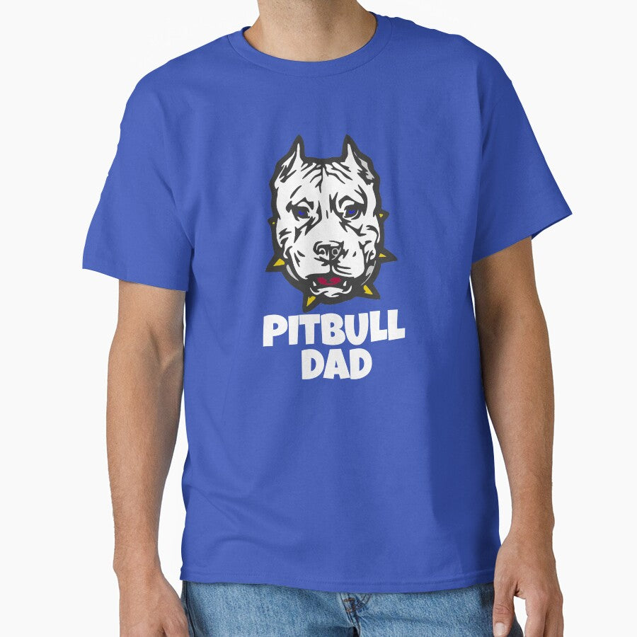Pitbull Dad Owner American Bully Pitbull Dog Merch by thebeardedscot T-Shirts, Hoodie, Sweatshirt | BlankRebels.com (Image 1)