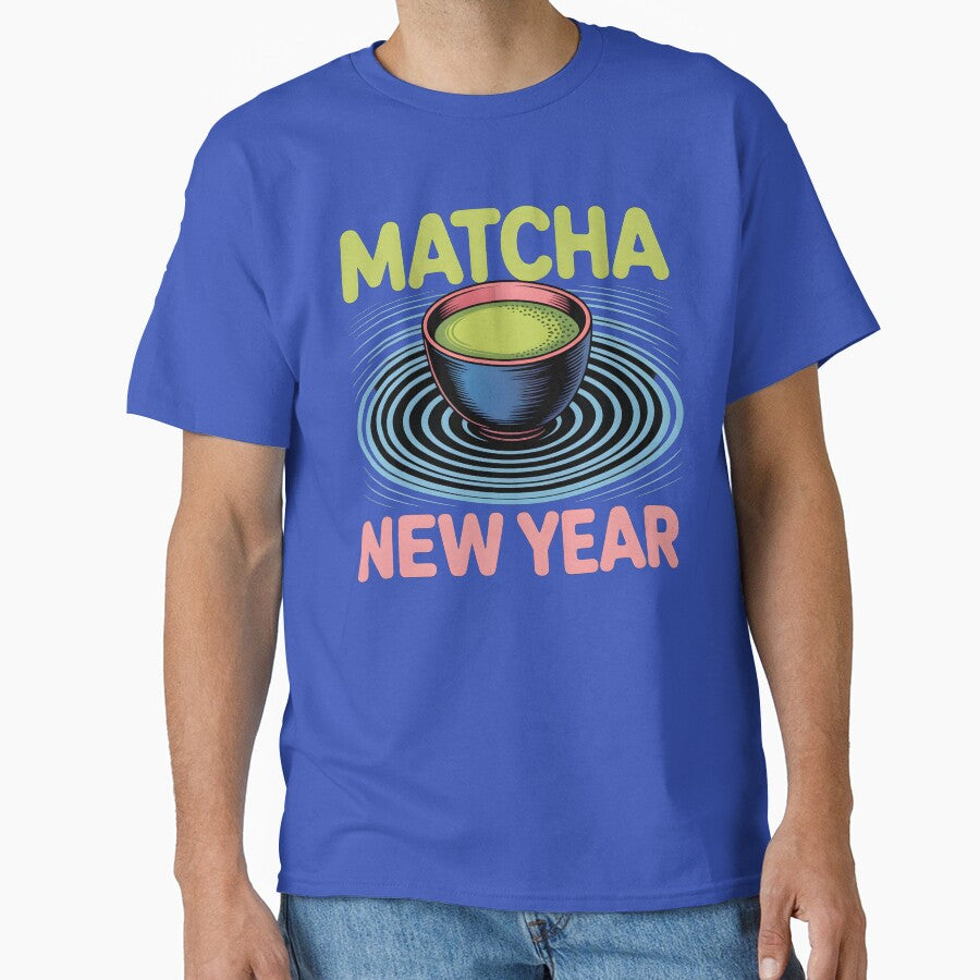 Minimalist Matcha New Year Zen Tea by Luadline T-Shirts, Hoodie, Sweatshirt | BlankRebels.com (Image 1)