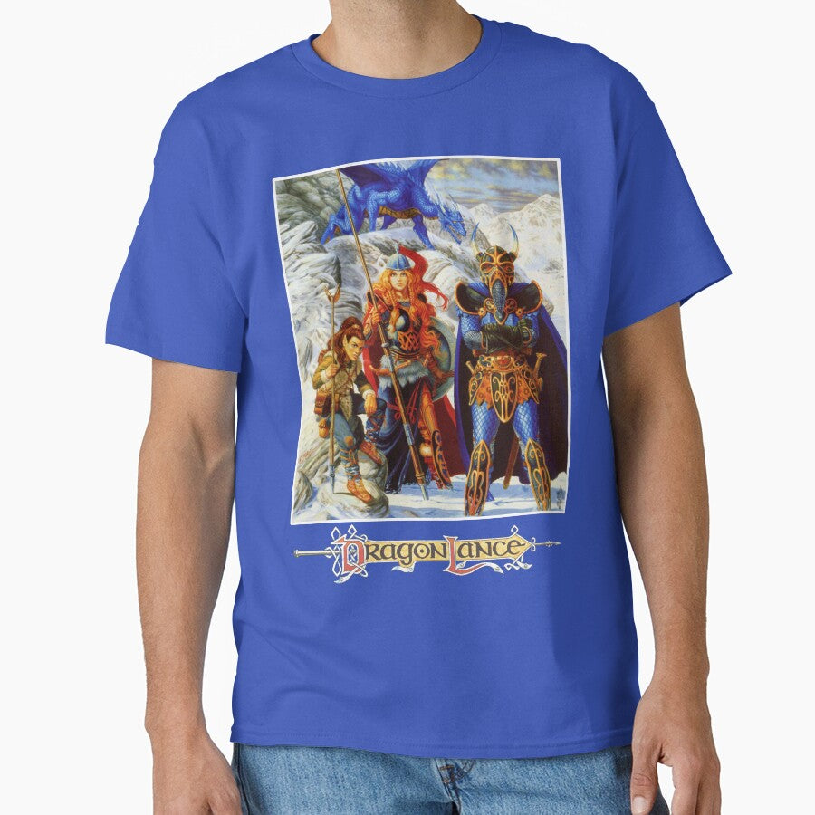 Advanced Dungeons and Dragons, Dragons of WInter Night DragonLance by DorksnDinguses T-Shirts, Hoodie, Sweatshirt (Image 1)