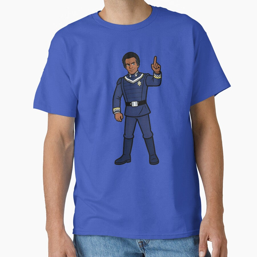 Galactica's Cutest Fleet: The Viper Pilot Squad - COL. TIGH by CleverCulture T-Shirts, Hoodie, Sweatshirt (Image 1)
