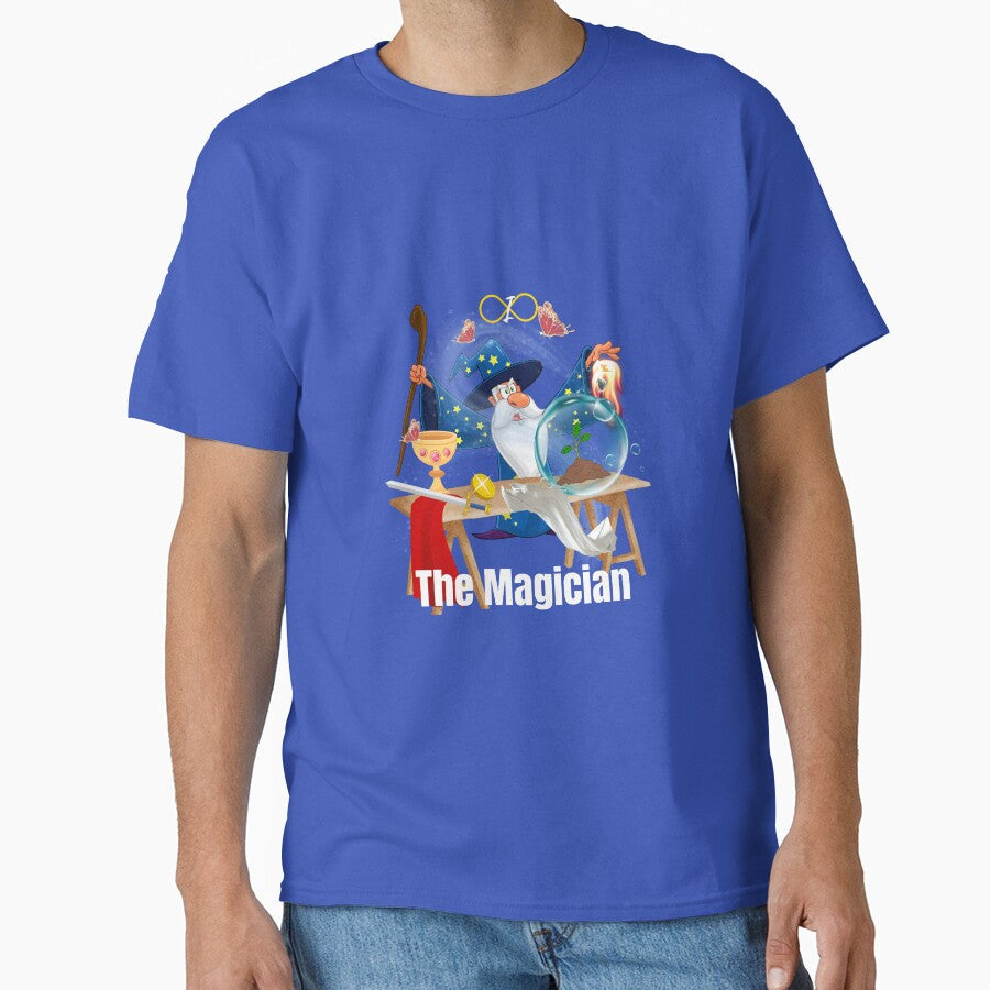 The Magician - Major Arcana Tarot Card fun interpretation by ArtElleDesigns T-Shirts, Hoodie, Sweatshirt (Image 1)