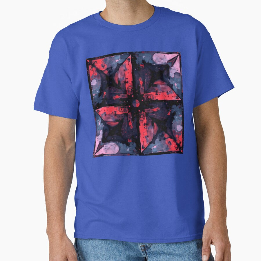 astral rift colorful dark geometric abstract design by SmashingDeals T-Shirts, Hoodie, Sweatshirt | BlankRebels.com (Image 1)