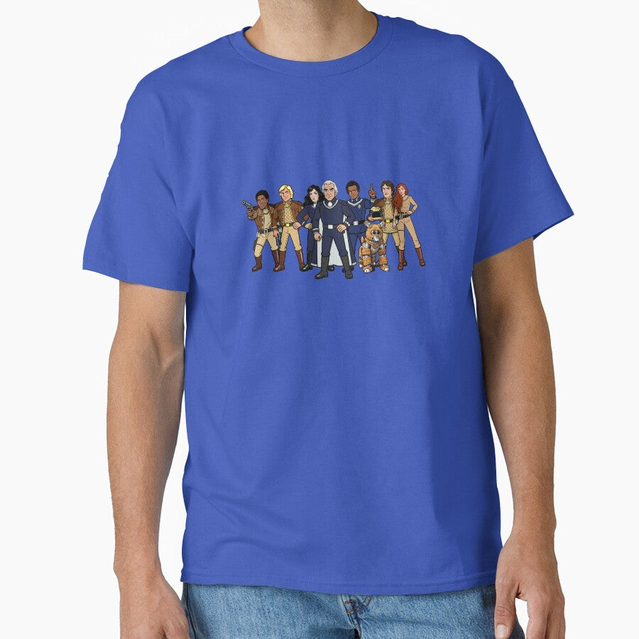 Galactica's Cutest Fleet: The Viper Pilot Squad - The Crew by CleverCulture T-Shirts, Hoodie, Sweatshirt (Image 1)
