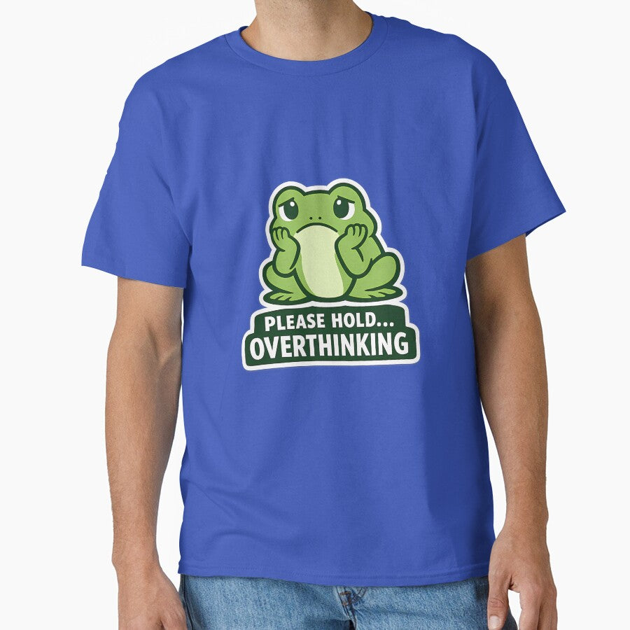 Overthinking Frog by Orca Chuckle Studios T-Shirts, Hoodie, Sweatshirt | BlankRebels.com (Image 1)
