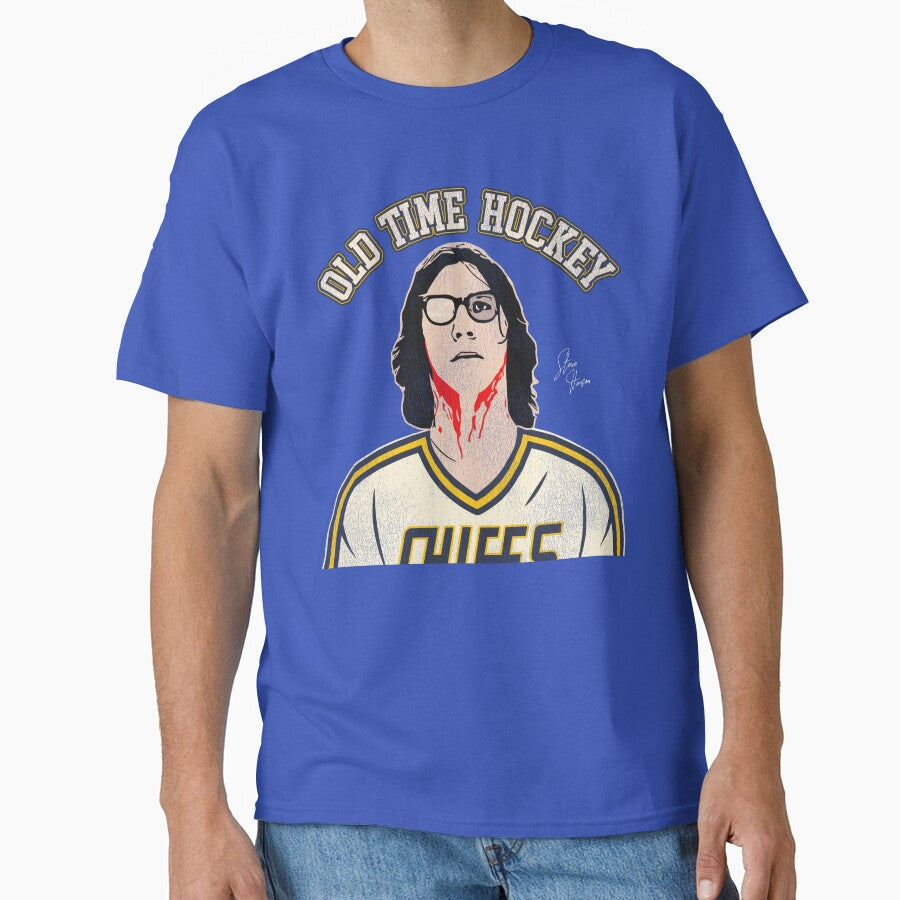 Old Time Hockey --- Steve Hanson Quote by acquiesce13 T-Shirts, Hoodie, Sweatshirt | BlankRebels.com (Image 1)