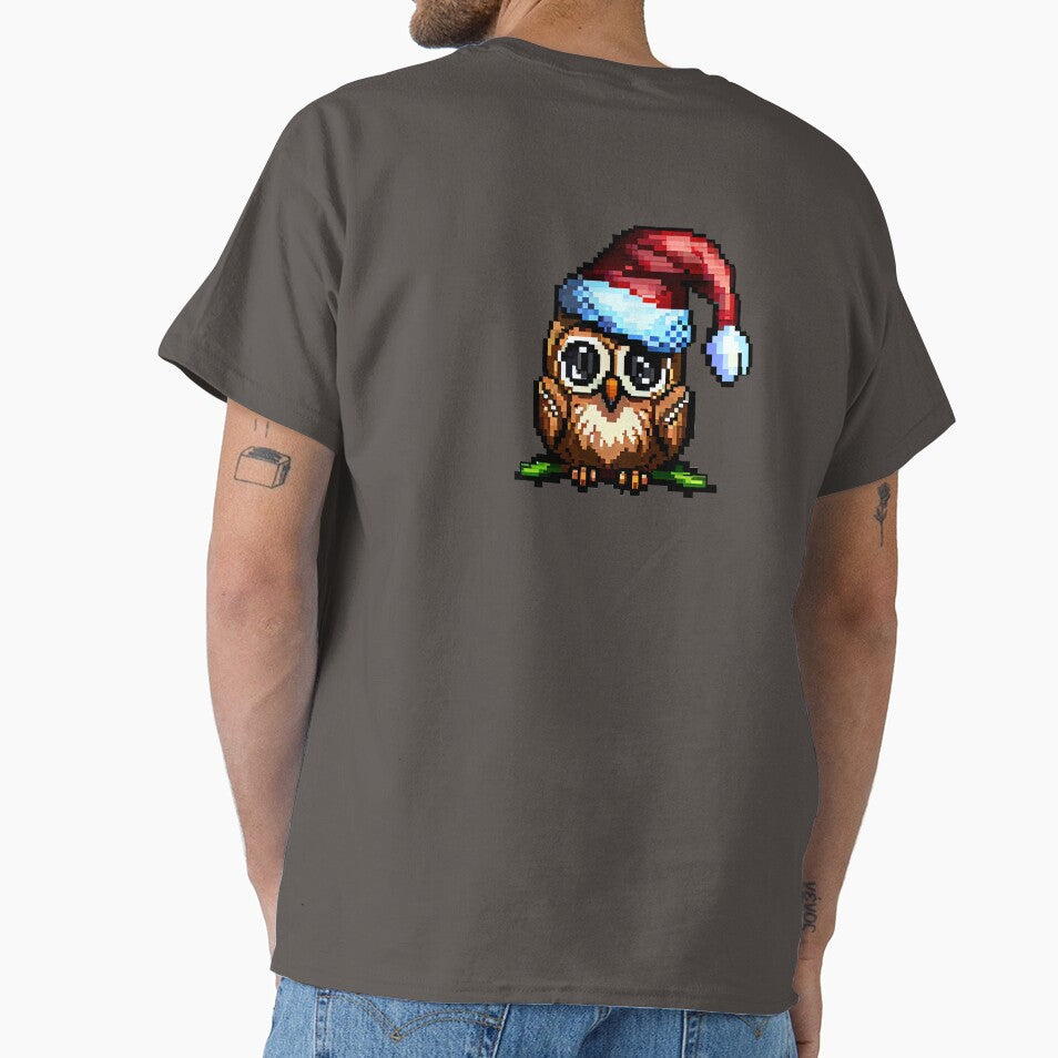 Little christmas owl. by Pixelarium T-Shirts, Hoodie, Sweatshirt | BlankRebels.com (Image 1)