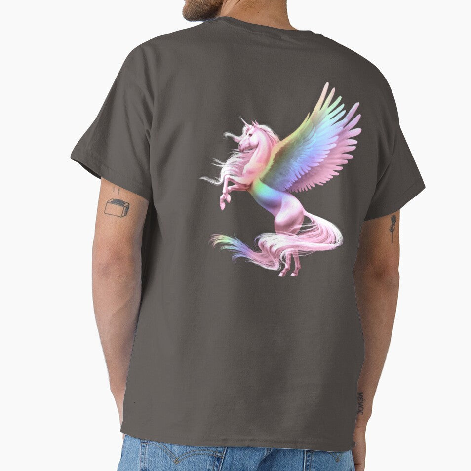 Fly Unicorn Art Design by Zareen Sayyed T-Shirts, Hoodie, Sweatshirt | BlankRebels.com (Image 1)
