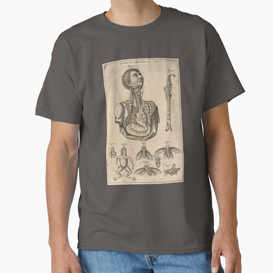 Bizarre VIntage Medical Illustration Dark Art Aesthetic Dark Academia by CattlettArt T-Shirts, Hoodie, Sweatshirt (Image 1)