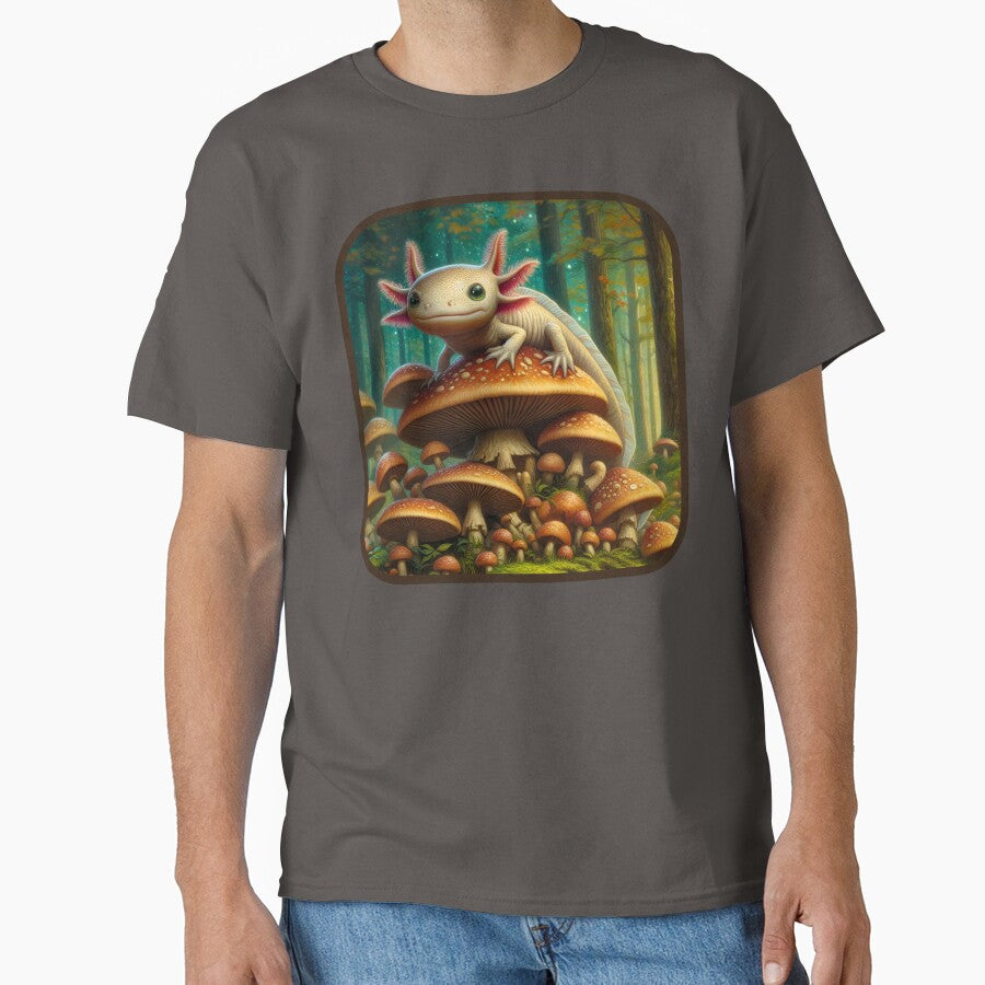 Axolotl Art #43 | Axolotl Lovers by ksgraphics222 T-Shirts, Hoodie, Sweatshirt | BlankRebels.com (Image 1)