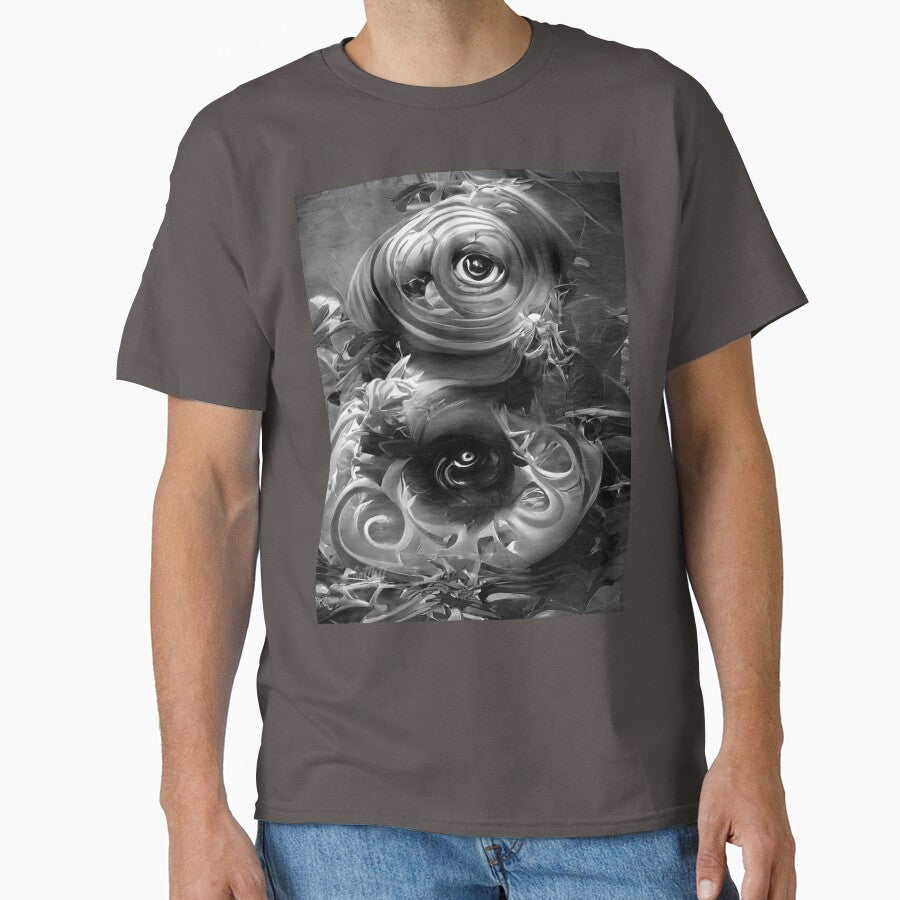 Dream Eye Flower Dark Surrealism Dark Abstract Art by CattlettArt T-Shirts, Hoodie, Sweatshirt | BlankRebels.com (Image 1)