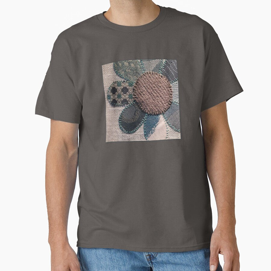 Excerpt from 3 Flowers #1-Blue Flower by ErinBrieArt T-Shirts, Hoodie, Sweatshirt | BlankRebels.com (Image 1)