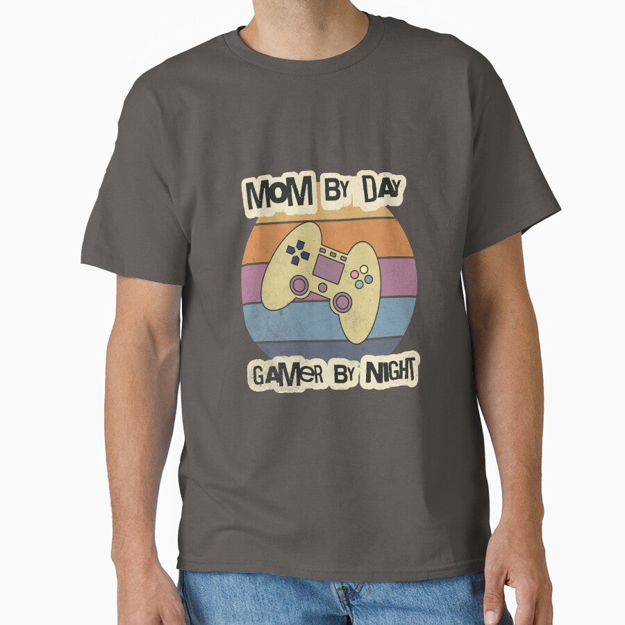mom by day gamer by night by · GAMING SOUL · T-Shirts, Hoodie, Sweatshirt | BlankRebels.com (Image 1)