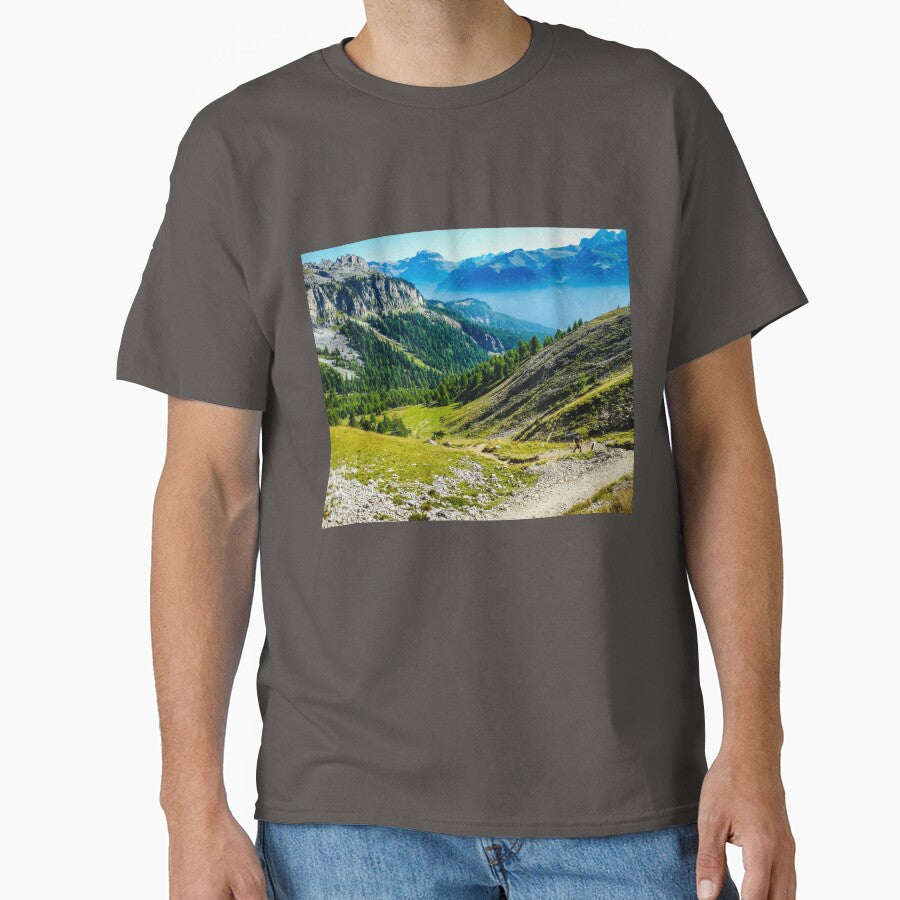 Beautiful green mountains in Dolomies. by Maniock T-Shirts, Hoodie, Sweatshirt | BlankRebels.com (Image 1)