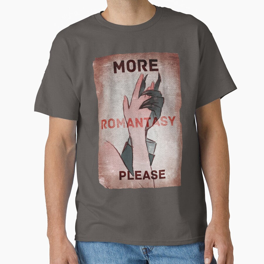 More Romantasy Please- Bookish Trope by DanniDan T-Shirts, Hoodie, Sweatshirt | BlankRebels.com (Image 1)