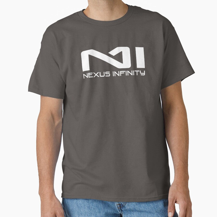 Nexus Infinity Large White Logo T-Shirts, Hoodie, Sweatshirt