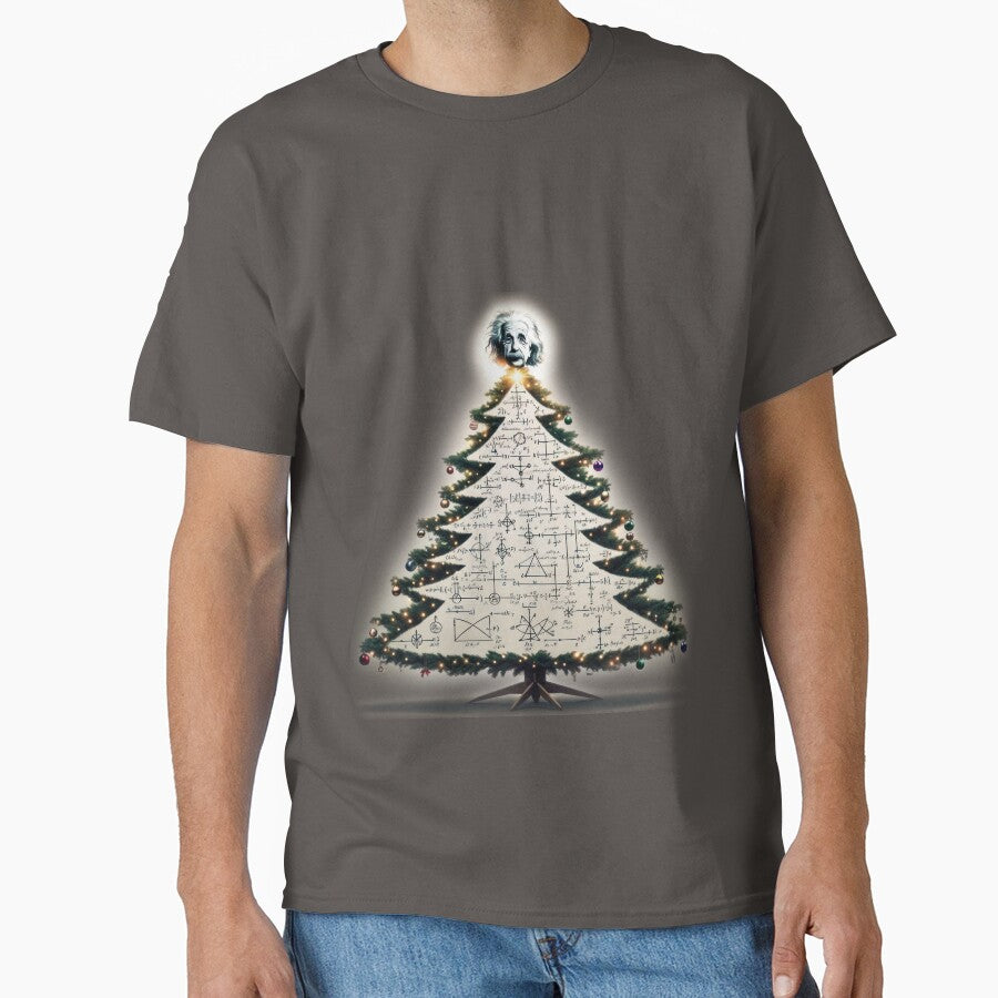The Relativity of Christmas Cheer - Christmas T-shirt by DumbPet Hoodie, Sweatshirt | BlankRebels.com (Image 1)