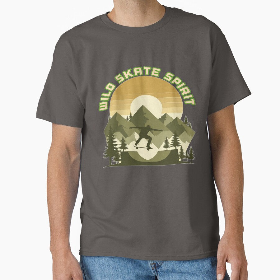 Wild Skate Spirit by PunkVerseStudio T-Shirts, Hoodie, Sweatshirt | BlankRebels.com (Image 1)