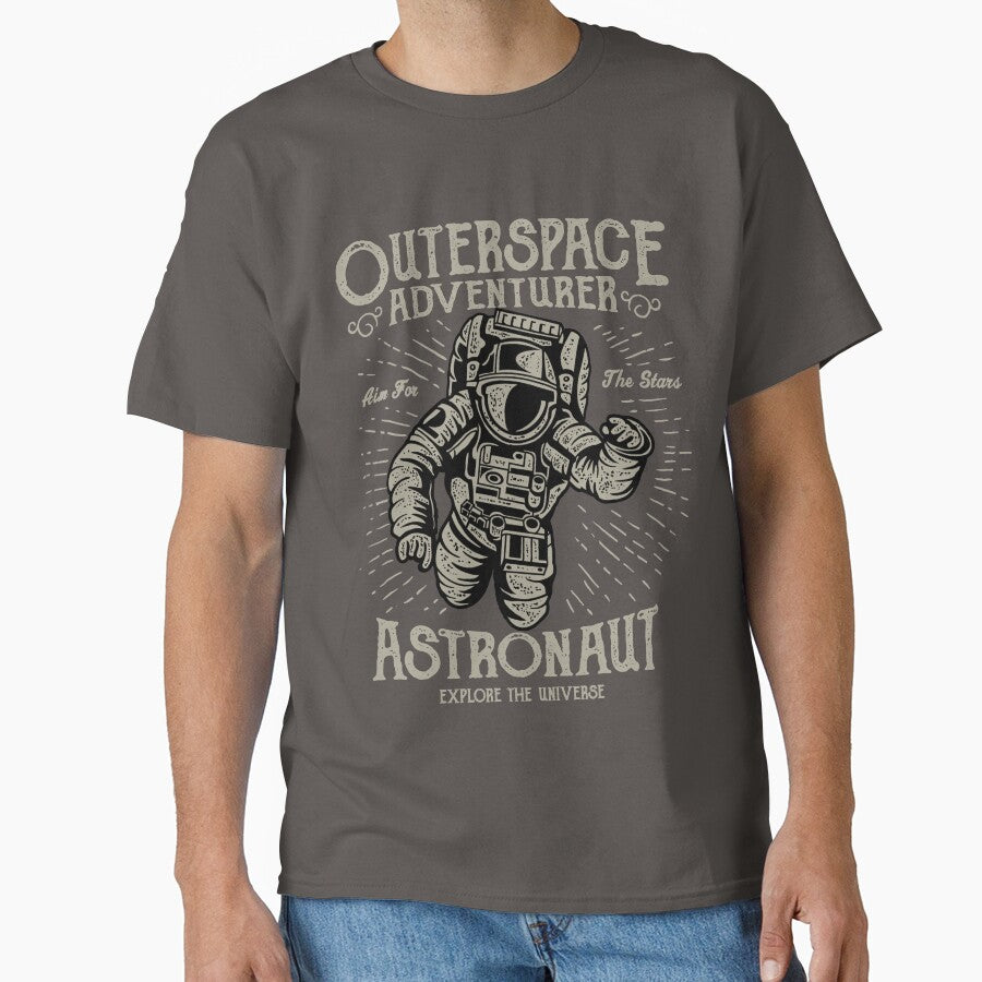 Astronaut'- Outer space adventure by Taz-Clothing T-Shirts, Hoodie, Sweatshirt | BlankRebels.com (Image 1)