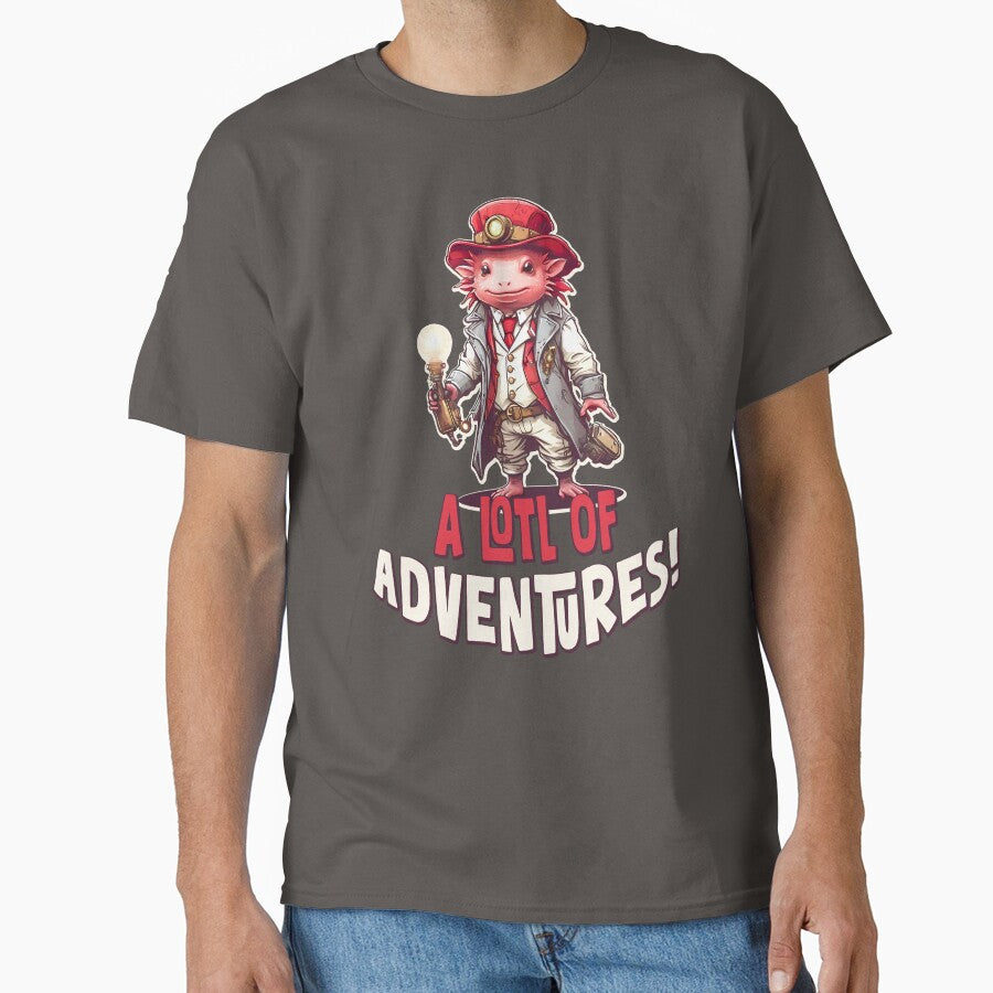 A Lotl of Adventures! Axolotl adventure! by Grygiel23 T-Shirts, Hoodie, Sweatshirt | BlankRebels.com (Image 1)