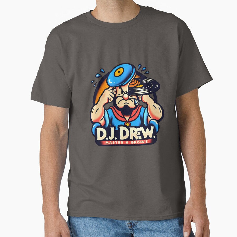 DJ Drew Master n Groove logo by 4 Paws Brewing Co T-Shirts, Hoodie, Sweatshirt | BlankRebels.com (Image 1)