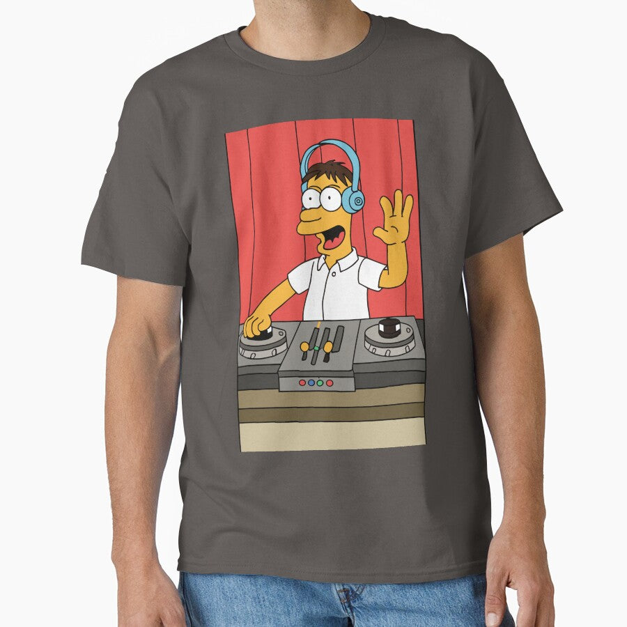 DJ Imagined Matt Groening T-Shirts, Hoodie, Sweatshirt