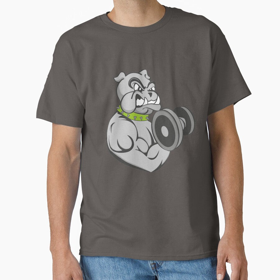 gym bulldog by square-lemon T-Shirts, Hoodie, Sweatshirt | BlankRebels.com (Image 1)