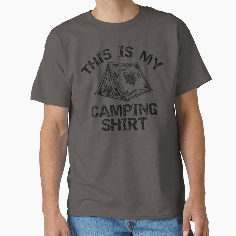 This Is My Camping Shirt Dark by Web CreationsNL Hoodie, Sweatshirt | BlankRebels.com (Image 1)
